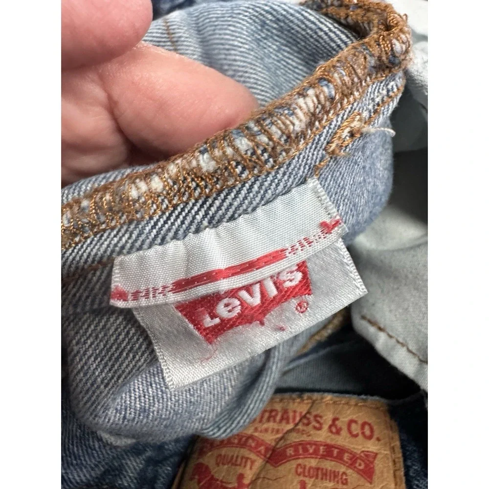 Levi's 501 Original Fit Jeans Men's 31 x 32 Y2K Button Fly Straight Medium Wash